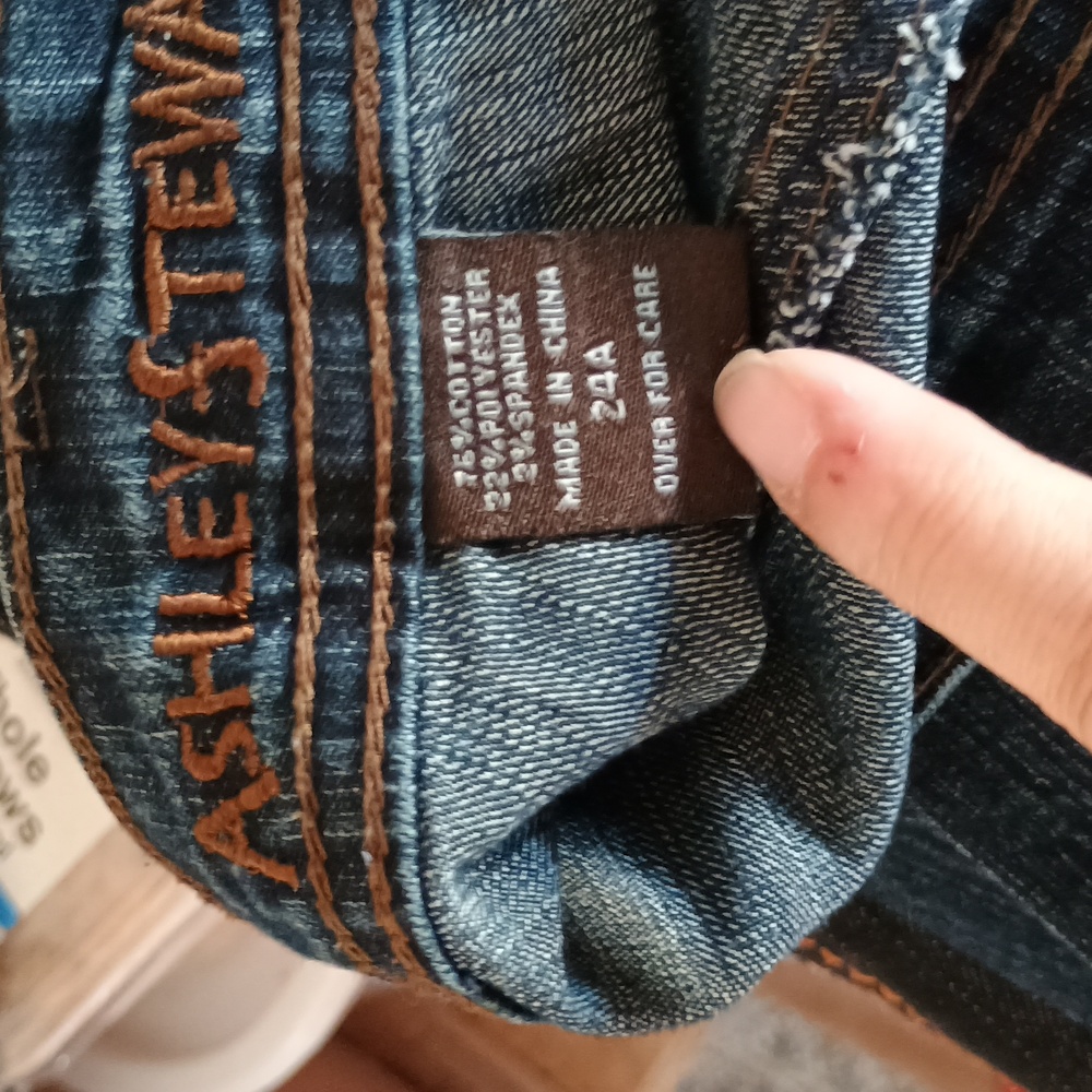 Ashley Stewart Dark Blue Denim Jeans
